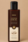 Natural Hair Oil | 100% Cold Pressed Oils | Moroccan Argan, Bhringaraj Oil | Fortified with Vitamin E | Promotes Hair Growth & Reduces Hair Fall | feels Voluminous hair | Gives Essential nutrients to Hair Roots | Mineral Oil Free (200 ml )