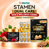 STAMEN Men’s Wellness Combo | Herbal Topical Cream 4g + Xtra Power Capsules 10’s | Energy, Stamina, Vitality & Intimate Wellness Support