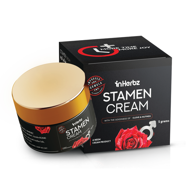 STAMEN CREAM | Herbal Topical cream | External Application | 4 gram