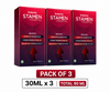 Stamen Power Oil for Men | Herbal Massage Oil | Supports Vitality & Wellness | Natural Ingredients | External Use Only | 30 ml PACK OF 3 (90 ML)