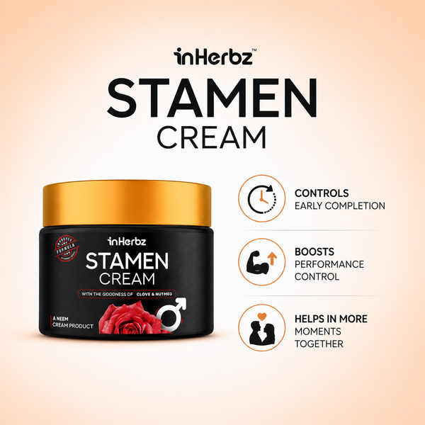 STAMEN CREAM | Herbal Topical cream | External Application | 4 gram