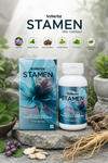Stamen Veg Capsules | Daily Men's Vitality Supplement | 60 Capsules