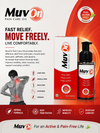 MuvOn PAIN CARE OIL | Medicated Ayurvedic Oil | active care for MUCLES & JOINT PAINS Visible improvement just 3 days |50ML