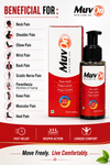 MuvOn PAIN CARE OIL | Medicated Ayurvedic Oil | active care for MUCLES & JOINT PAINS Visible improvement just 3 days |50ML